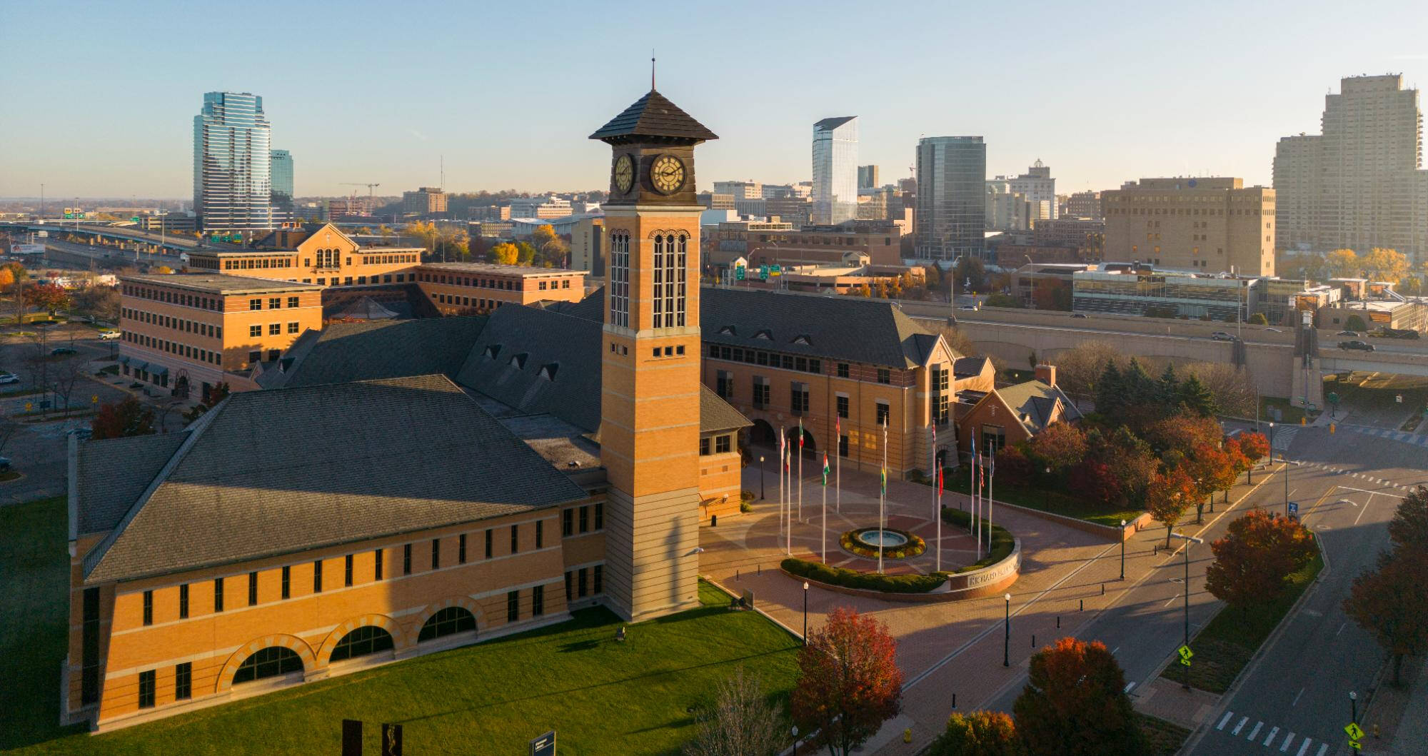 Pew Campus view